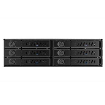 Бэкплейн Chieftec 1x5.25"/6x2.5" Hot-Swap Metal (CMR-625)