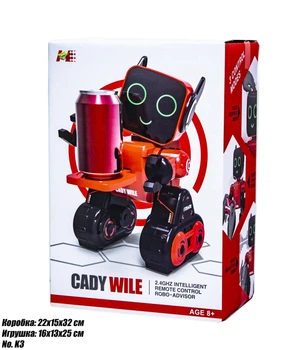 Робот Cady Wile K3 Red