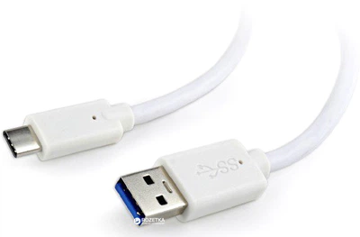 Kabel Cablexpert USB Type-C do USB 3.0 0.5 m (CCP-USB3-AMCM-W-0.5M)