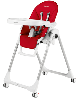 Стільчик для годування Peg-Perego Prima Pappa Follow Me Fragola Червоний (IH01000000BL59)