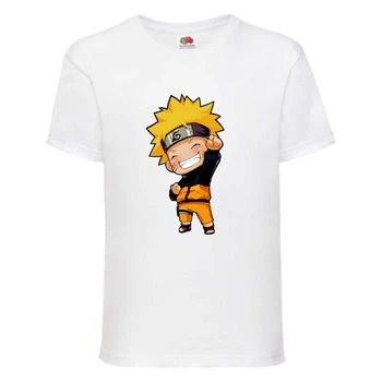 Футболка дитяча Наруто 030 (Naruto) біла (NAR wh 030) 140 см
