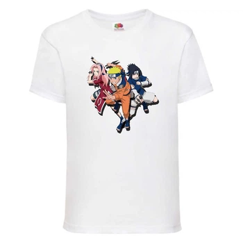 Футболка дитяча Наруто 049 (Naruto) біла (NAR wh 049) 152 см