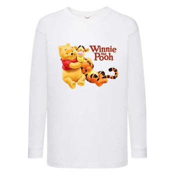Лонгслив реглан Винни Пух 003 (Winnie Pooh) белый (WP wh 003) 104 см