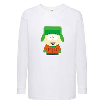 Лонгслив реглан Південний Парк 011 (South park) білий (SPA wh 011) 152 см
