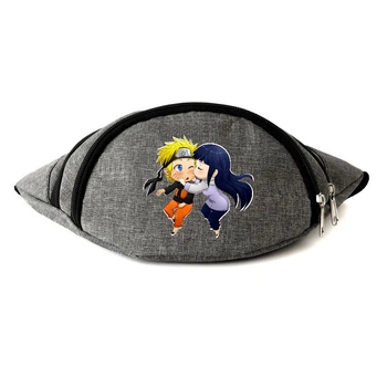 Сумка Бананка на пояс Наруто (Naruto-02) Cappuccino Toys Сіра