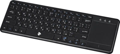 Клавиатура 2E Touch Keyboard KT100 WL Black (2E-KT100WB)