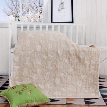 Покривало Home Line 137653 Звірята 110х110 Бежеве (2600001376531)