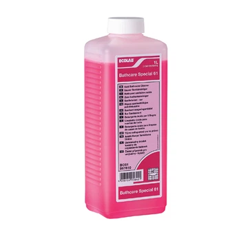 Концентрований кислотний засіб для миття санвузлів та сантехніки Ecolab Bathcare Special 61 1 л (9008430)