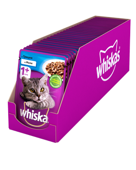 Влажный корм для котов Whiskas с тунцом в желе 100 г