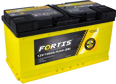 Автомобильный аккумулятор 100 Ah/12V FORTIS (0) Euro (FRT100-00)