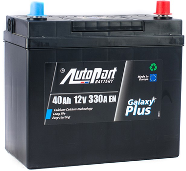 Автомобильный аккумулятор Autopart 40 Ah/12V Euro Japan (0) (ARL040-J00)