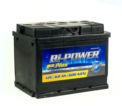 Автомобильный аккумулятор 62 Аh/12V Euro BI-Power (KLV062-00)