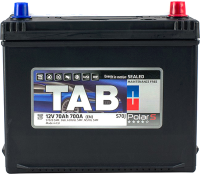 Автомобільний акумулятор 70 Ah/12V TAB Polar S (0) Euro Japan (246 870)
