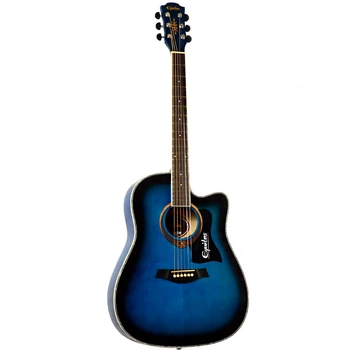 Гитара акустическая EQ902C/BL 41'' (Сине-черного цвета)