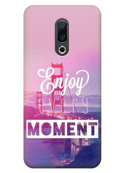 Силіконовий чохол ПринтОК для Meizu 16th - Enjoy every moment