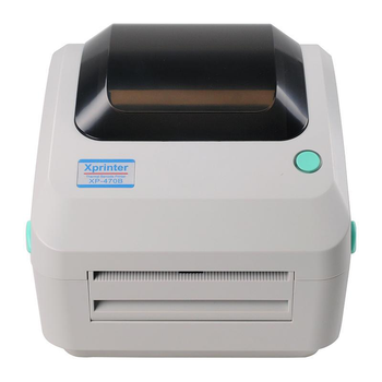 Термопринтер для печати этикеток Xprinter XP-470B + Wi-Fi (Гарантия 1 год) White
