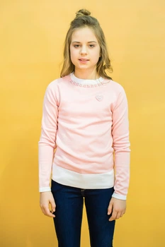 Джемпер Xiaoniba 122 см Розовый (2125000657271)