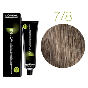 Крем-краска для волос Loreal Professionnel INOA 7/8 Блонд мокко 60 мл