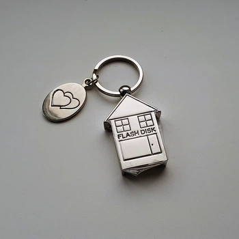 USB флешка Techkey домик металлический 16GB