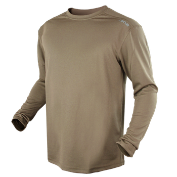 Футболка термобелье Condor MAXFORT Long Sleeve Training Top 101121 Large, Тан (Tan)