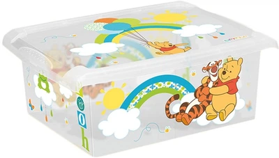 Ящик для зберігання Keeeper Winni the Pooh 29 x 14 x 39 см 10 л Прозорий (2727kee-прозорий)