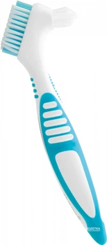 Зубна щітка для зубних протезів Paro Swiss clinic denture brush Блакитна (7.920/1)