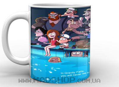 Кружка Гравити Фолз бассейн GF.02.39
