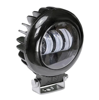 Фара LED кругла 30W (3 діода) black
