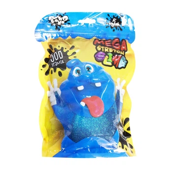 Слайм Mega Stretch Slime 500 г укр синий Dankotoys SLM-12-01U