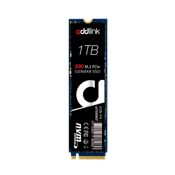 SSD накопитель AddLink S90 1TB M.2 2280 NVMe PCIe GEN4x4 3D TLC SSD (ad1TBS90M2P)