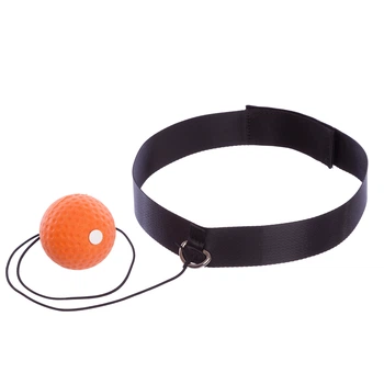 Тренажер для боксу fight ball SP-Sport QJ-3917 Чорний-Помаранчевий