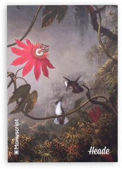 Скетчбук Manuscript Heade 1883 A5 Чистые 80 страниц с открытым переплетом (M - Heade)