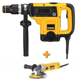Перфоратор DeWALT SDS-MAX D25501K + подарунок кутова шліфмашина-болгарка DeWALT DWE4057 (D25501K+DWE4057)