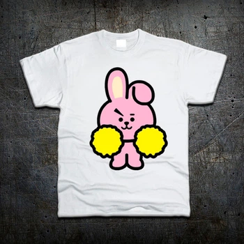 Футболка Fruit of the Loom Кролик Cooky Куки от Чонгука BT21 L (697393)