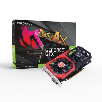 Видеокарта Colorful GeForce GTX 1660 6Gb DDR5 192-bit DVI/HDMI/DP 1785/8000 MHz 8-pin (GTX 1660 NB 6G-V)