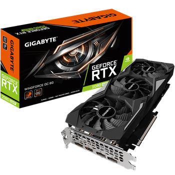 Видеокарта Gigabyte GeForce RTX 2080 Super WindforceOC 8Gb DDR6 256-bit HDMI/3xDP 1830/15500 MHz 6-pin + 8-pin RGB Fusion 2.0