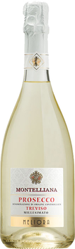 Вино ігристе Montelliana Meliora Prosecco Millesimato біле екстра сухе 0.75 л 11% (8000555000403)