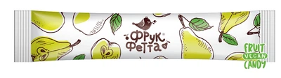 Фруктові батончики ФрукФетта "Груша" 5 шт. по 20 р.