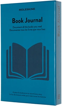 Записная книга Moleskine Passion Книги Подарочное издание 13 х 21 см 400 страниц в линейку Синяя (8058647620244)
