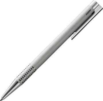 Ручка шариковая Lamy Logo Матовый Хром/Стержень M16 1 мм Синий (4014519904250)