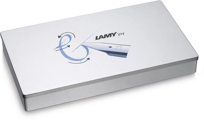 Набор для калиграфии Lamy Joy (Чернильная Ручка Сияющая Чёрная с красной клипсой / Перо 1.1 мм, 1.5 мм, 1.9 мм / Чернила T10 Синие) (4014519436799)
