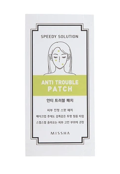 Патчи для кожи лица Missha Speedy Solution Anti Trouble Patch, 1 упак (8806185764476)