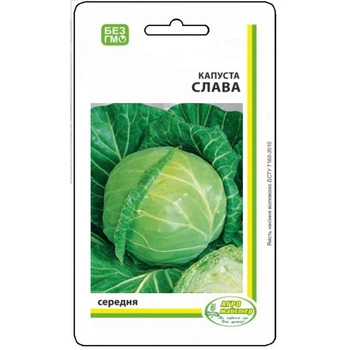 Насіння Капусти Слава UA 10 г Агро Майстер (НФ-00002277)