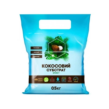 Кокос брикет міні 0,5 кг Восор (02076)