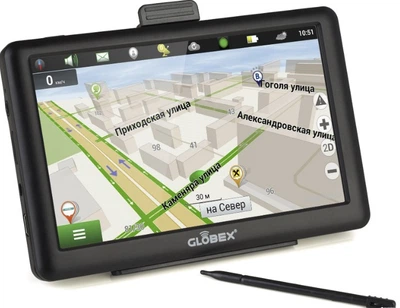 GPS-навигатор Globex GE518 + Navitel