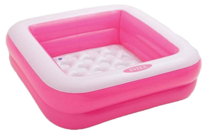 Детский надувной бассейн Intex 57100 Pink 86х86х25 см (Intex 57100 pink)