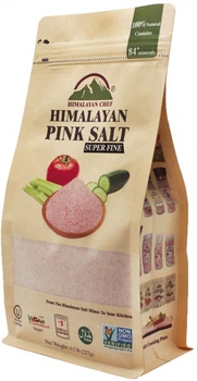 Натуральная гималайская розовая соль Himalayan Chef Супер мелкая 227 г (818581014077)