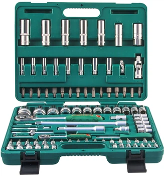 Универсальный набор торцевых головок 1/4"DR 4-14 мм и 1/2"DR 10-32 мм, 94 пр., S04H52494S JONNESWAY