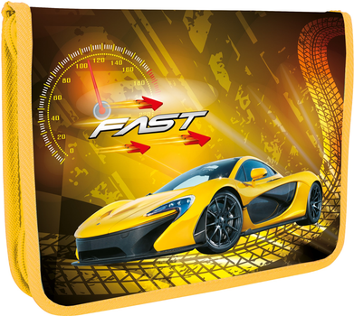 Папка шкільна пластикова Cool For School B5 на блискавці Car (CF32000-01)