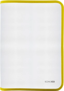 Папка-пенал пластикова Economix на блискавці В5 Жовтий (E31645-05)